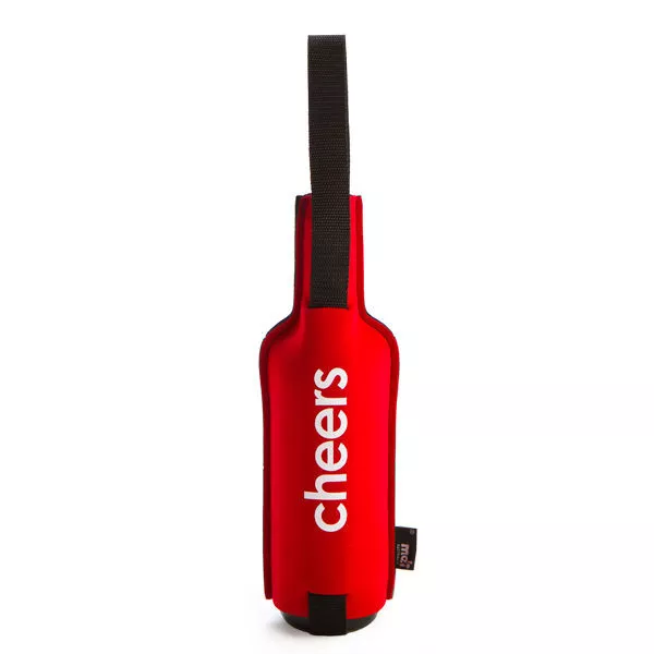 Wine Cooler Red Cheers Tote Carrier, Great Gift Idea!