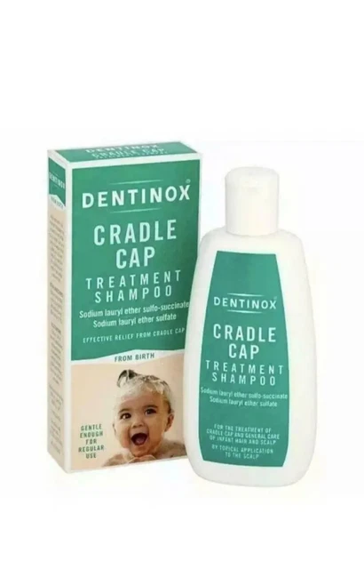 Dentinox Cradle Cap Treatment Shampoo Gentle from Birth,1 X 125ml