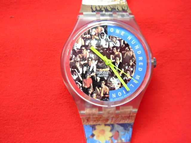 Swatch Gent The People - Gz126 - 1992 - New - Nuovo -  Perfect