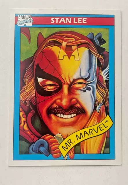 Impel Stan Lee #161 Marvel Universe Trading Card 1990 Series 1 MCU Super Heroes