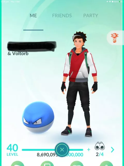 Pokémon Go Shiny Mewtwo Shadow -Mini Acc PTC