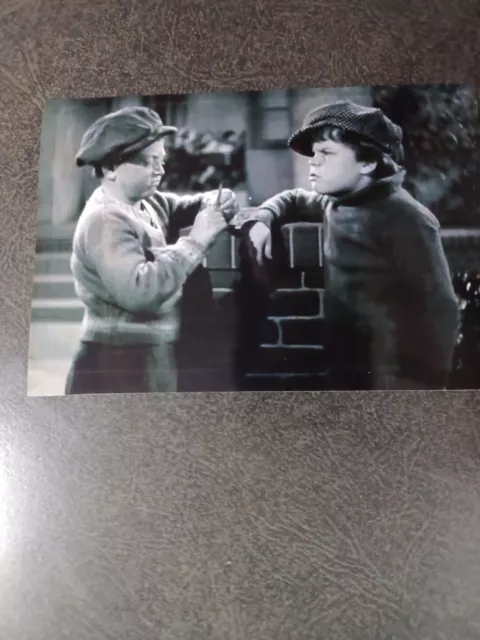 SIDNEY KIBRICK As WOIM Hand Signed ON BACK OF 4X6 PHOTO -OUR GANG LITTLE RASCALS