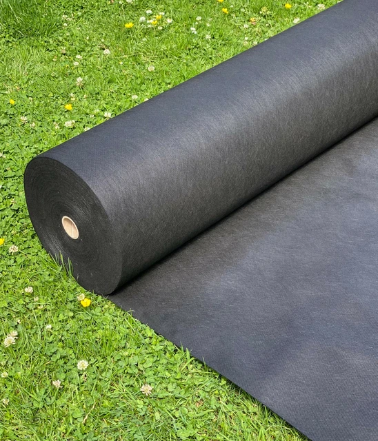 1M WIDE WEED Control Fabric Ground Cover Membrane Garden Landscape