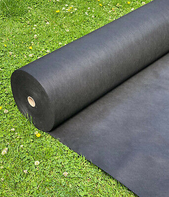 2m wide Heavy Duty Weed Control Fabric Membrane Garden Landscape Ground Cover