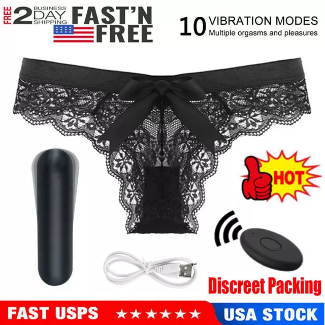 New Vibrating Panty 10 Function Wireless Remote Control Underwear Women Panties