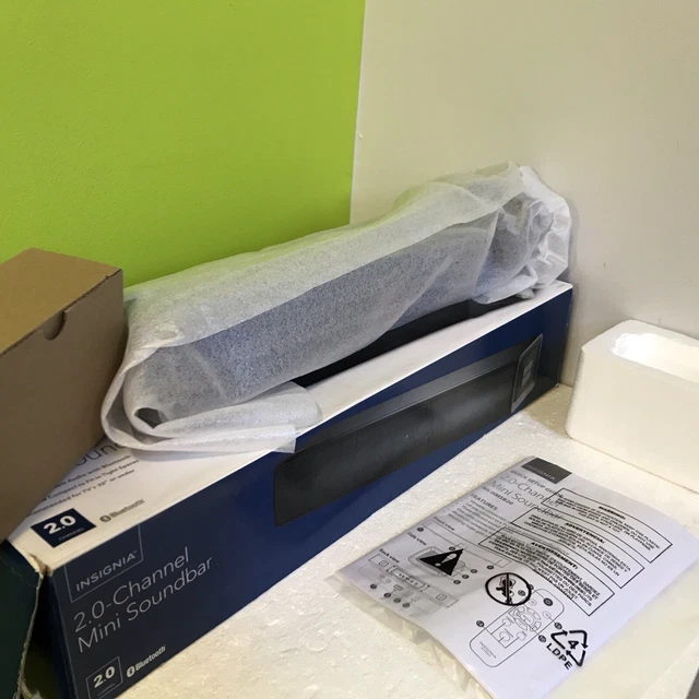 INSIGNIA 2.0CHANNEL SOUNDBAR Black 39.99 PicClick