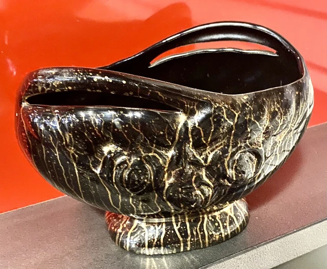 Australia Made Vase pottery 14cm H/ 740g Weight