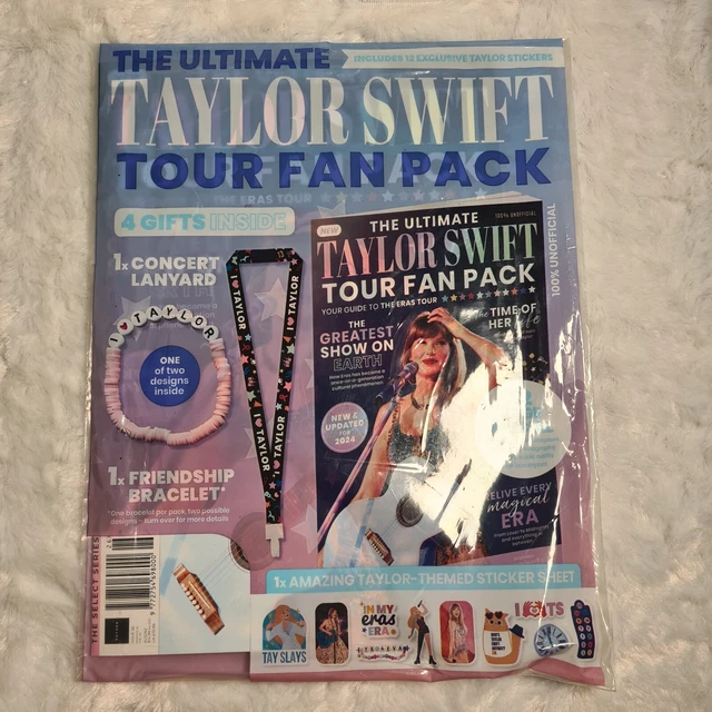 THE ULTIMATE TAYLOR Swift Tour Fan Pack - Magazine with 4