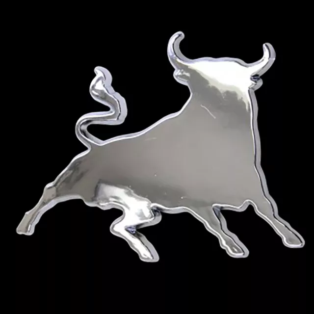 AUTOCOLLANT ADHÉSIF CHROMÉ Voiture Taureau Relief Emblème Car Bull Espagne  Spain EUR 31,24 - PicClick FR