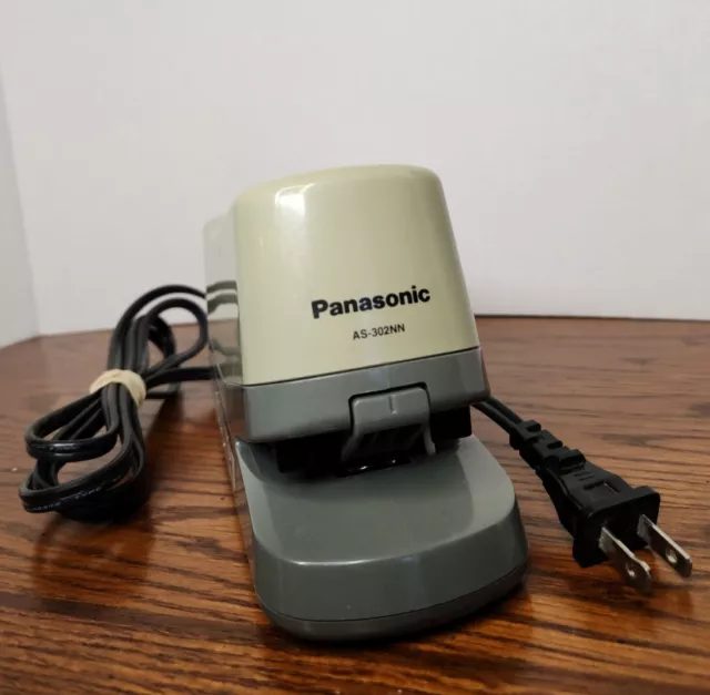 Panasonic Commercial Electric Desk Top Stapler AS-302NN Tested Works Great