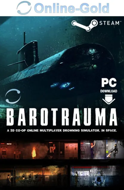 Barotrauma - PC Steam Code numérique - FR/A l'échelle internationale