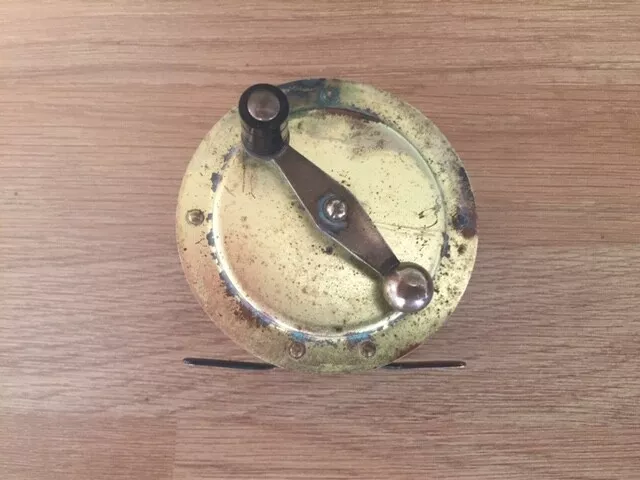 VINTAGE MILBRO BRASS Fly Reel Made In England £19.99 - PicClick UK