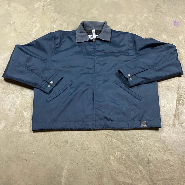 90s VTG OLD NAVY INDUSTRIAL Jacket Corduroy Collar XL Barn Coat Y2K Skater Work