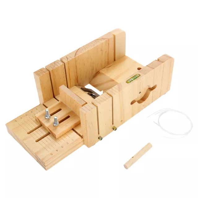 Multi-function Loaf Soap Cutter Wooden Candle Wax mold  Slicer Cutter