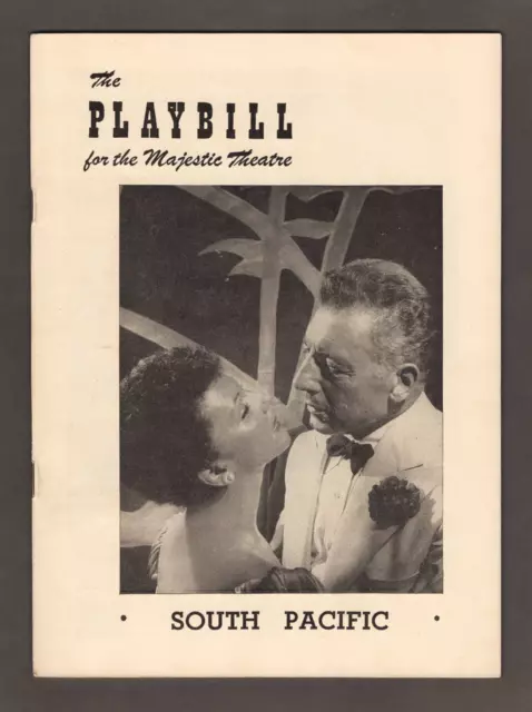 Mary Martin "SOUTH PACIFIC" Ezio Pinza / Rodgers and Hammerstein 1949 Playbill