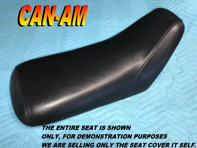 Bombardier Can Am DS50 DS90 New seat cover. 2002-06 CanAm DS 50 90 Black 989B