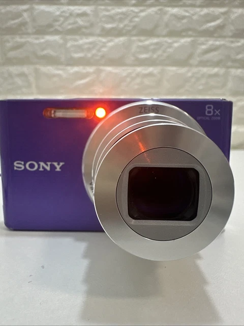 Sony Cyber-shot DSC-W830 Digital Camera – 20.1MP, 8x Optical Zoom, Silver/Black, 85% New (Used)