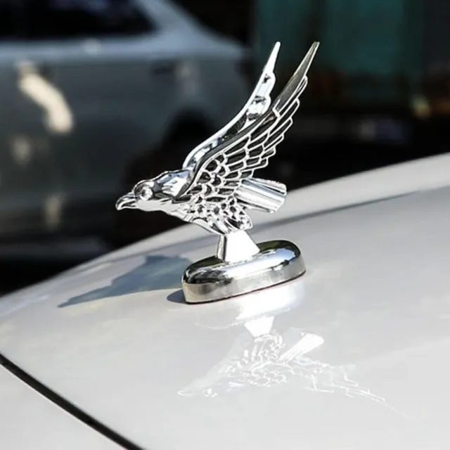 CAR HOOD ORNAMENT Auto Front Cover Car Front Hood Eagle Ornament Badge  $11.74 - PicClick AU