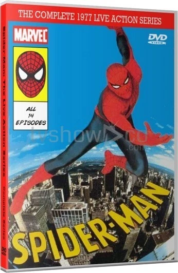 Man　1st LIVE DVD Spider-man 1977 Live Action TV Series 4 DVD Set - Etsy