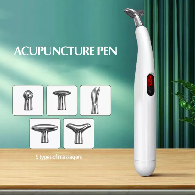 AU Electronic Acupuncture Pen Electric Meridian-Body Massage Pain Relief Therapy