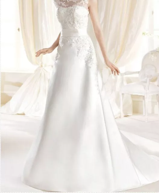 wedding dress/ Bridal Gown/ free gift-vail