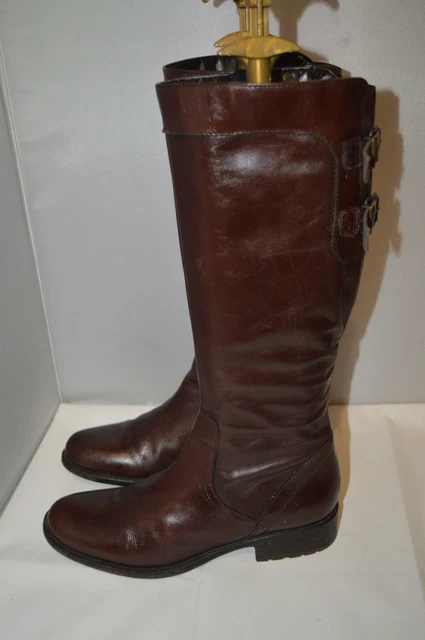 DUNE PRESTIN ULTRA Soft Btown Leather Cleated Sole Lace Up Boots Uk 5 Rrp 150 48.00 PicClick UK