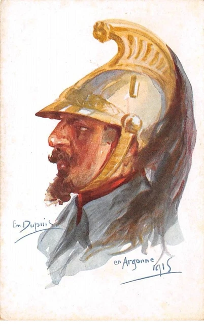 Militaires - n°70668 - Nos Poilus n°3 - E. Dupuis - En Argonne