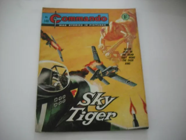 Commando war Comic   No 148 VG