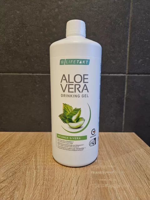 LR Aloe Vera Drinking Gel Intense Sivera 1 Liter MHD 6/24