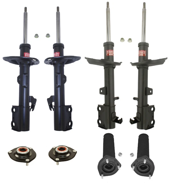 KYB FRONT & Rear Suspension Struts and Mounts Kit For Toyota Venza AWD