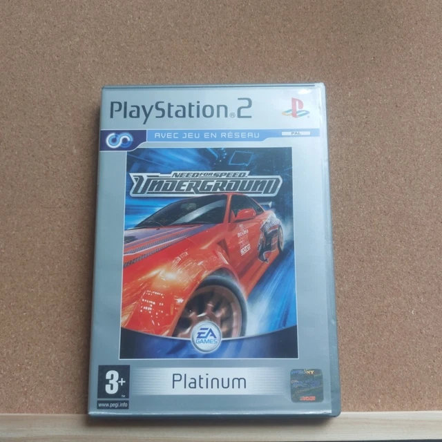 Jaquette (cover Avant/arrière) Pour Need For Speed Carbon PS2 - Version FR - Occasion