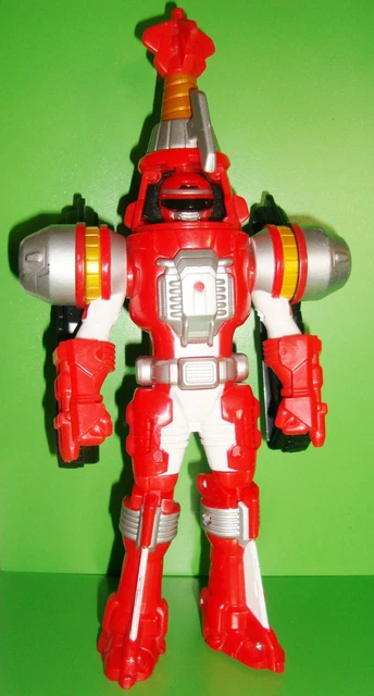 Figurine Articulée Power Rangers Sentei - Force Verte Fiveman Bandai 1997
