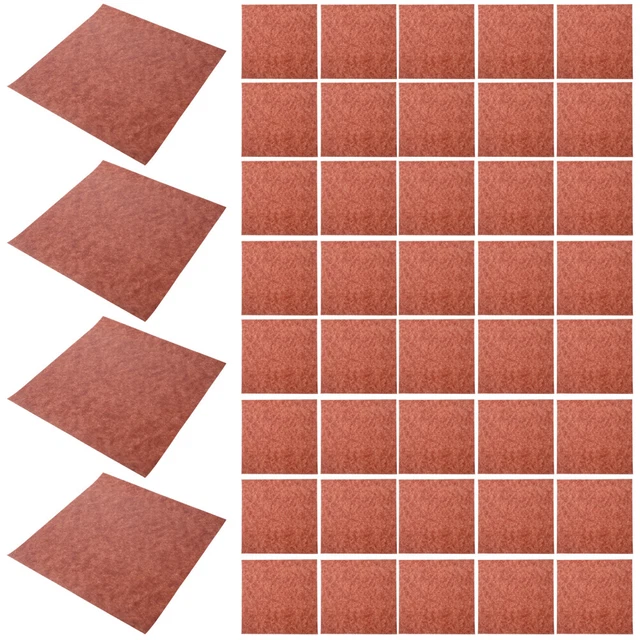 Carta Da Forno Marrone 100 Fogli - 23x33 Cm - Antiaderente, Impermeabile, Non Sbiancata, Resistente A 220°C - Ideale Per Hamburger, Pizza, Biscotti