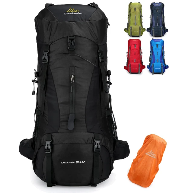 MOUNTAINTOP 50L/70L Sacs à dos de randonnée homme femme Sac à dos trekking unisexe Sac à dos montagne voyage femme Imperméable Camping-5805-6396