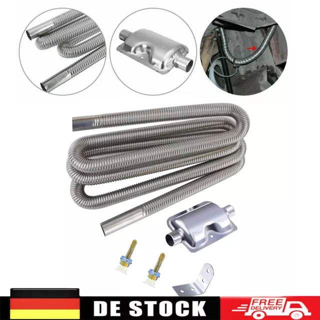 60/120/300CM ABGASSCHLAUCH ABGASROHR Stromerzeuger Air Heaters 25mm  Flexrohr EUR 11,99 - PicClick DE