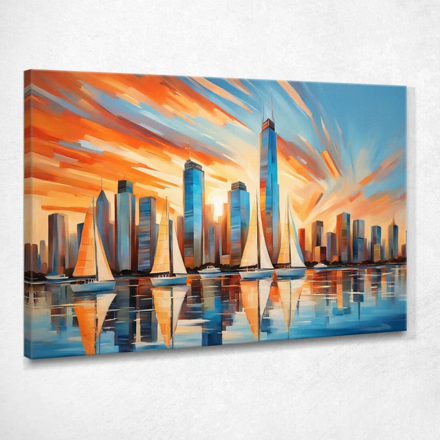 Planche à Découper En Verre Trempé Avec Motif Mer, Dauphins, Ciel Et Soleil - Lot De 2 (30x52 Cm)