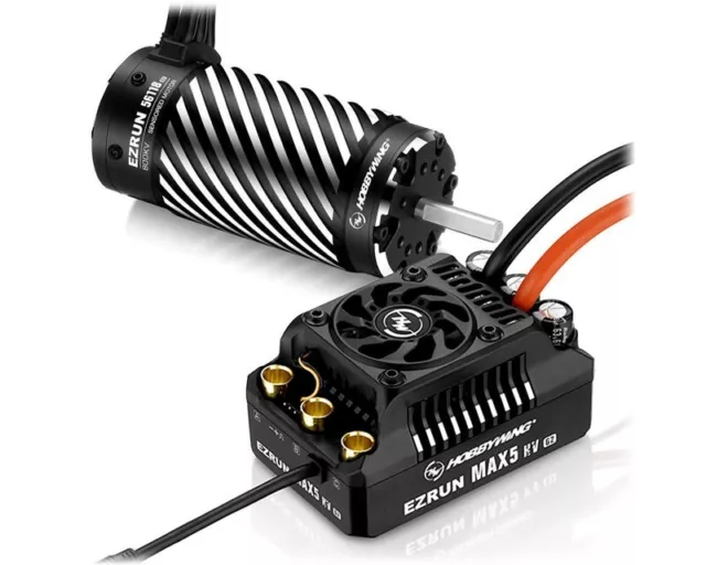 Hobbywing EZRUN MAX5 HV Combo 56118SD 800kV G2 38010602 modellismo