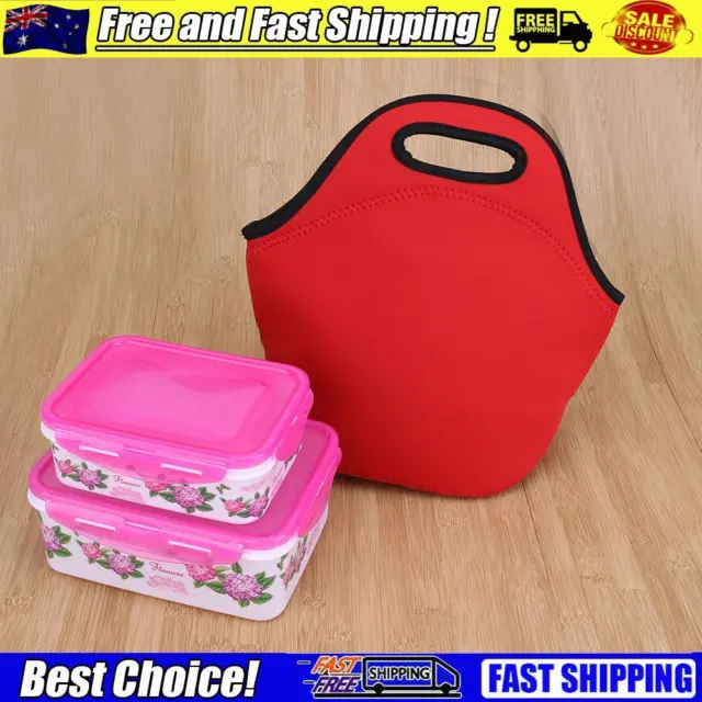 Neoprene Lunch Tote Bags Insulated Waterproof Lunch Boxes Container