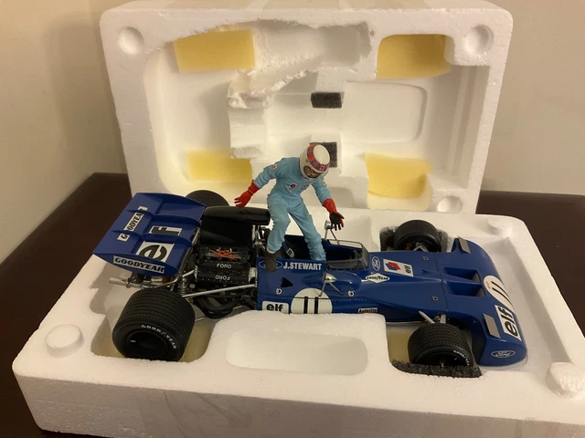 GP Replicas - 1:18 Tyrrell 003 #11 Jackie Stewart Winner French GP Le