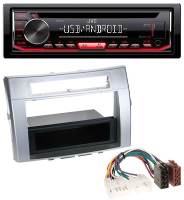 Blaupunkt Aux mp3 CD Bluetooth USB AUTORADIO PER TOYOTA COROLLA VERSO 04-09 Nero 