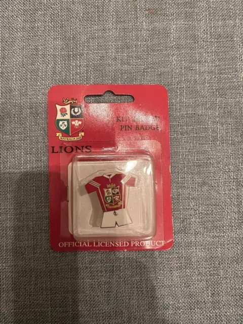 British Lions 2001 Kit Pin Badge BN