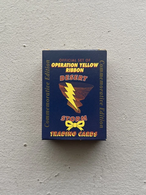 1991 Official Trading Card Set of 'Operation Yellow Ribbon' Desert Storm