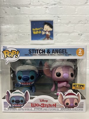 funko pop stitch and angel
