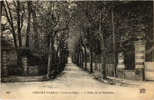 CPA Ermont-Eaubonne L'Allee de la Fontaine FRANCE (1309425)