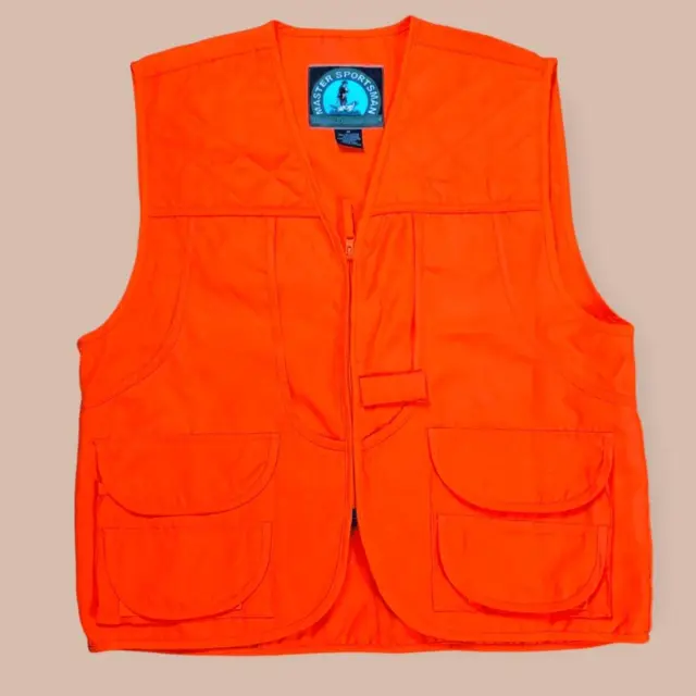vintage hunting vest size medium