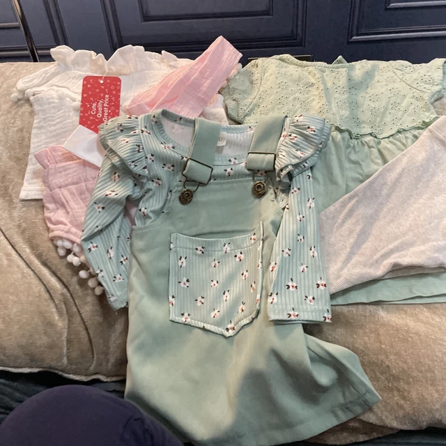 Large baby girls 6-9 months clothes bundle new with tags