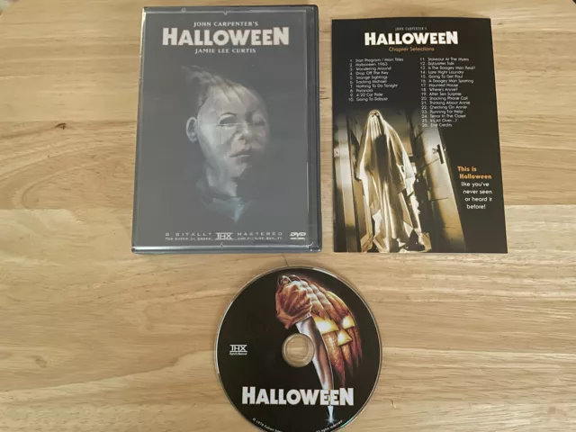John Carpenters Halloween 1978 (DVD) w/insert Rare Michael Myers Cover Collector