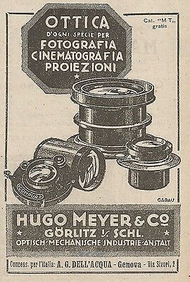 1933 Old Advertising Publicité D'Époque Y8622 Billy Ou Appareils Photo Agfa 