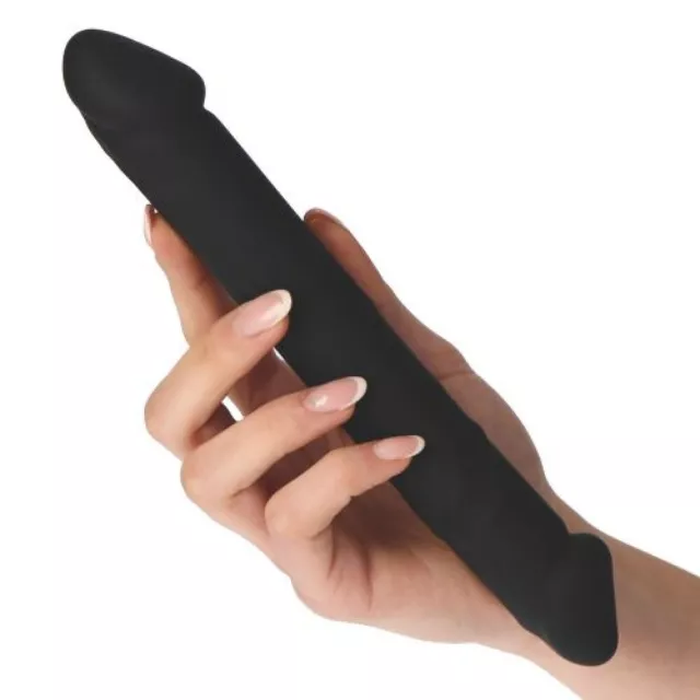 Doppio fallo realistico dildo penetrazione anale vaginale silicone finto pene