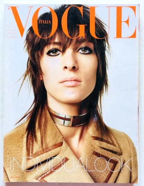 Vogue Italia n 603 novembre 2000 Helena Christensen Paolo Roversi Nadja Auermann